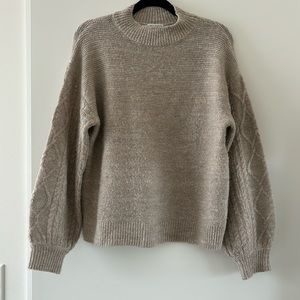 Vigoss taupe sweater